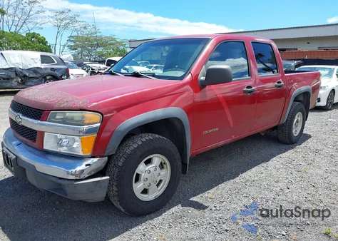 2004 Chevrolet Colorado Ls из США, поврежденный, VIN 1GCDT136148167313